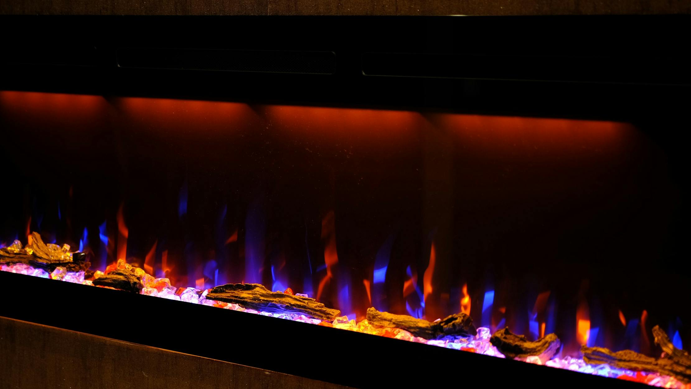 What are the requirements for an electric fireplace?