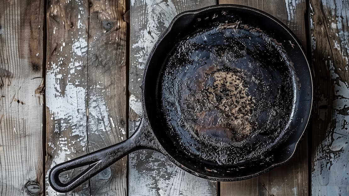 How to remove rust from cast iron