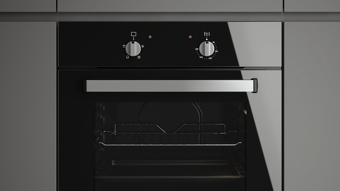 What is a built-in oven?