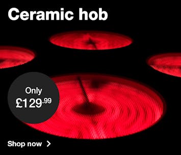 Ceramic hob only £129.99