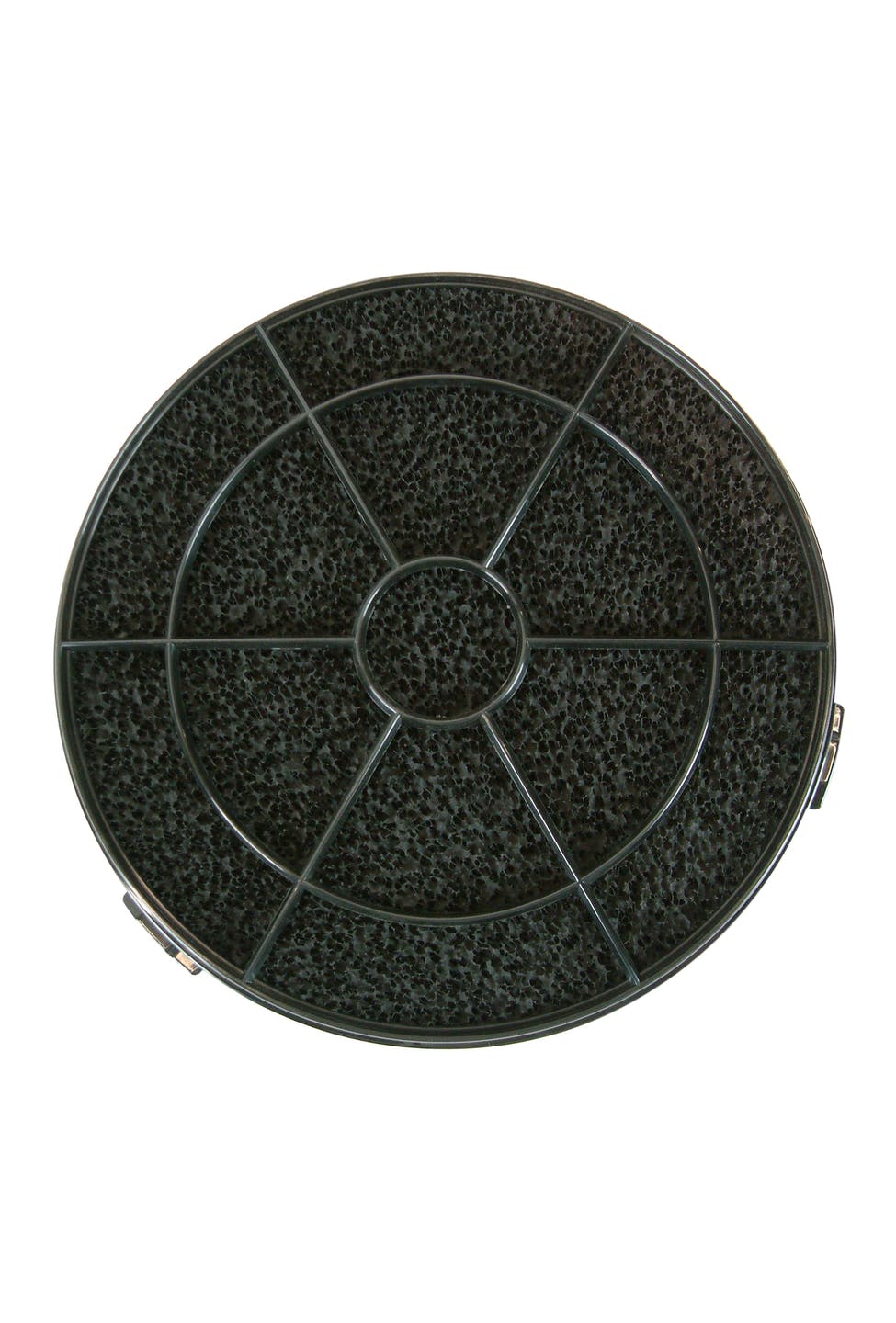 Filtre à charbon rond CARBFILT1 Ø 19,6 cm noir