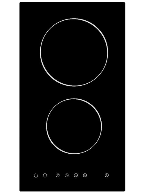 Edesa ART29176  30cm 13a Plug Domino Touch Control Hob