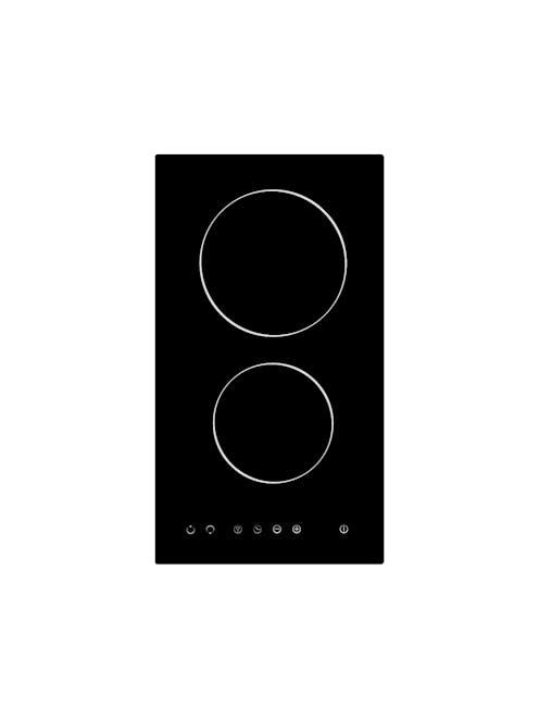 Edesa ART29176  30cm 13a Plug Domino Touch Control Hob
