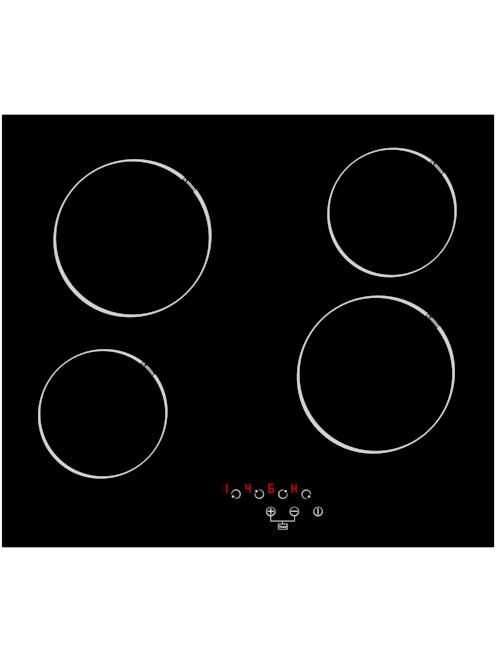 Econolux ART29192 60cm Ceramic Touch Control Hob