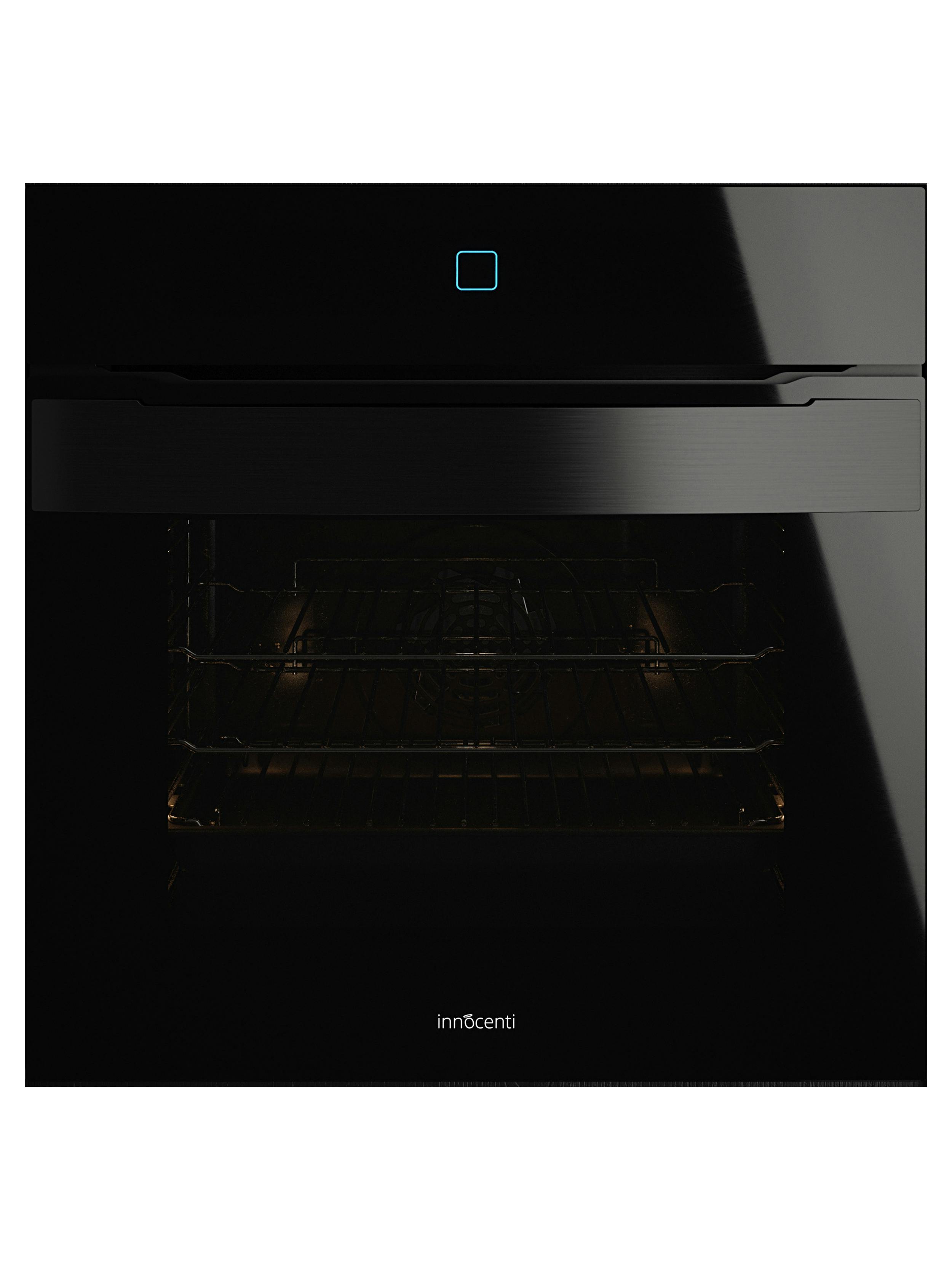 Innocenti ART28784 60cm Chimera Jet Black Soft Close 80 Litre Icon