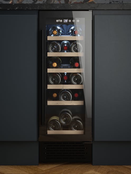Innocenti ART29640 30cm Black Glass Wine Cooler