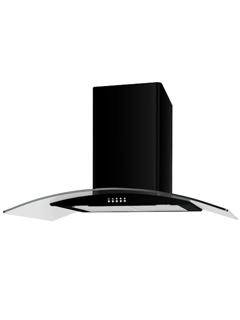 MyAppliances ART28420 90cm Curved Glass Cooker Hood