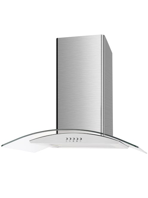 MyAppliances ART28416 60cm Curved Glass Cooker Hood