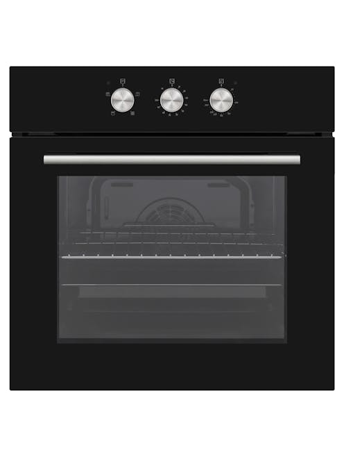Innocenti ART287100 Fan Electric Oven Black - 13a Plug Fitted