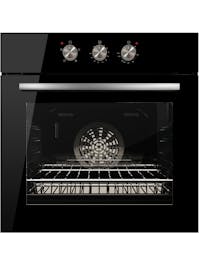 Innocenti ART287100 Fan Electric Oven Black - 13a Plug Fitted