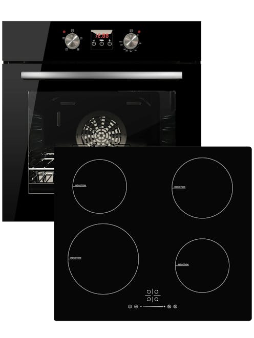 MyAppliances UOVPK6 Plug In Fan Oven & Induction Hob Pack