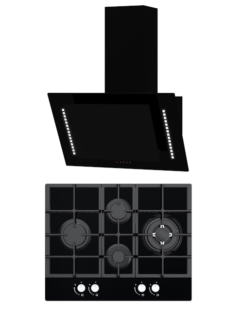 MyAppliances HCHPK4 Gas Hob and Cooker Hood Pack