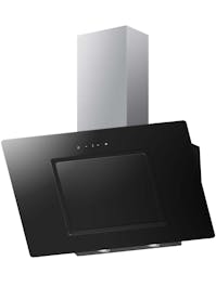 Cata ART283110 90cm Black Angled Glass Cooker Hood