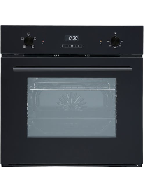 MyAppliances ART287109 Fan Oven Black - 13a Plug Fitted