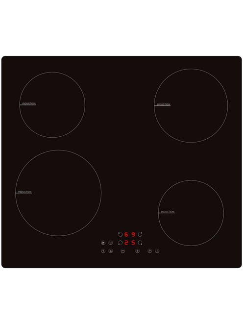 MyAppliances ART291004 60cm 4 Zone 13A Plug In Induction Hob