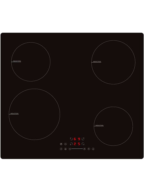 MyAppliances ART291005 60cm 4 Zone Induction Hob