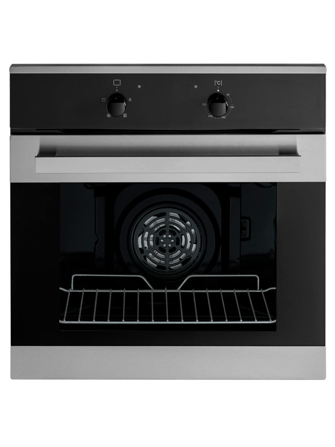 Built in fan clearance oven with plug