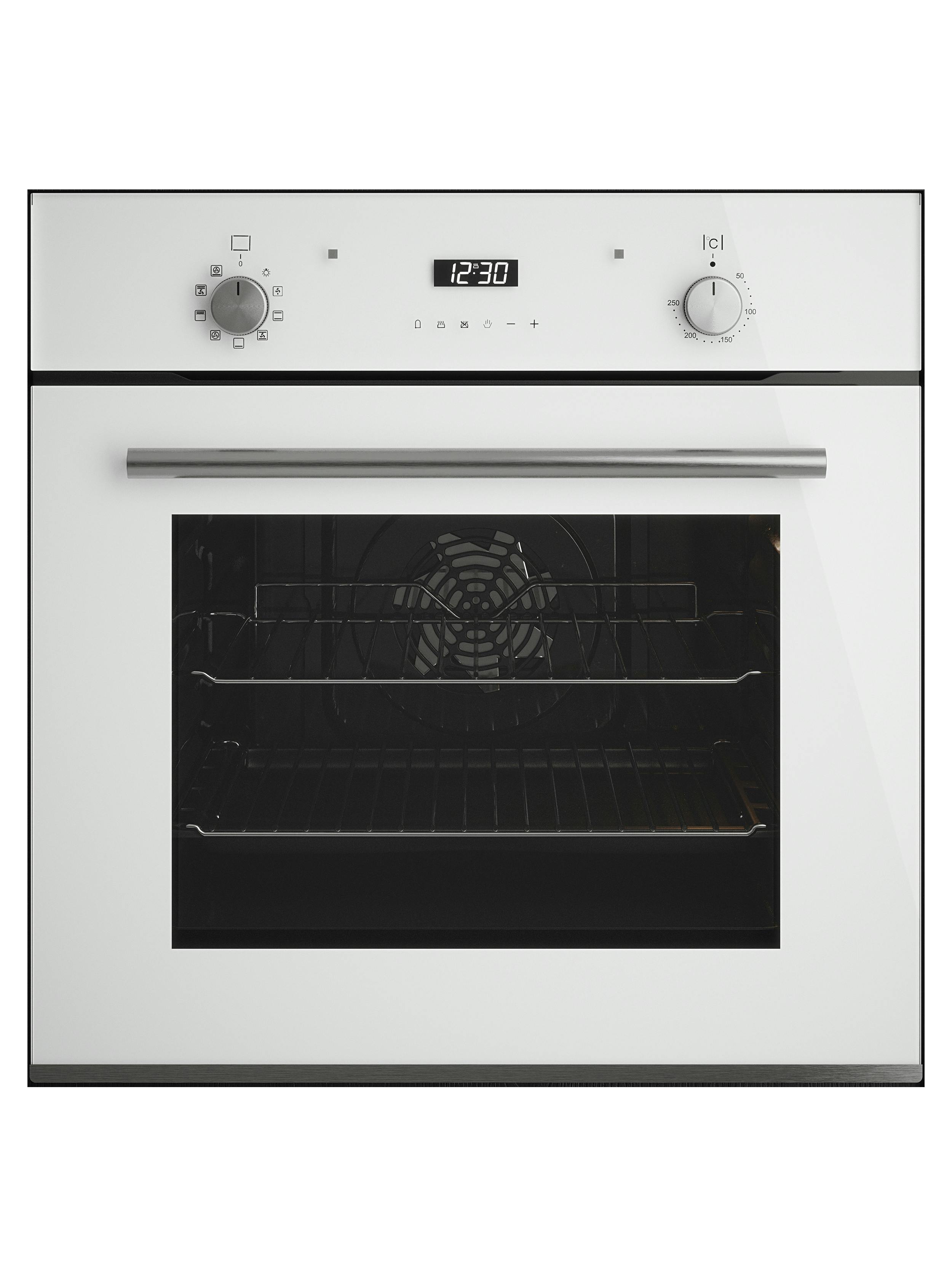 Econolux ART28673 60cm Neve Ice White Multifunction Oven